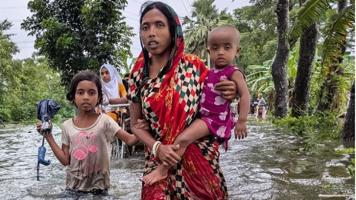 বন্যায় ২০ লাখেরও বেশি শিশু ঝুঁকিতে : ইউনিসেফ